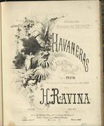 Havaneras: fantaisie espagnole: pour le piano, op. 52